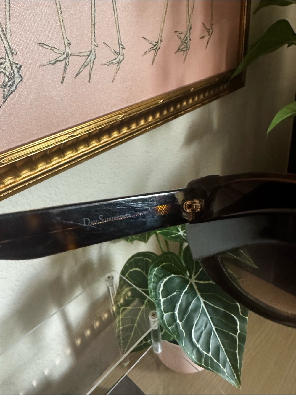 Christian Dior Tortoiseshell Oversized Sunglasses Brown Gradient Vintage - Picture 9 of 9
